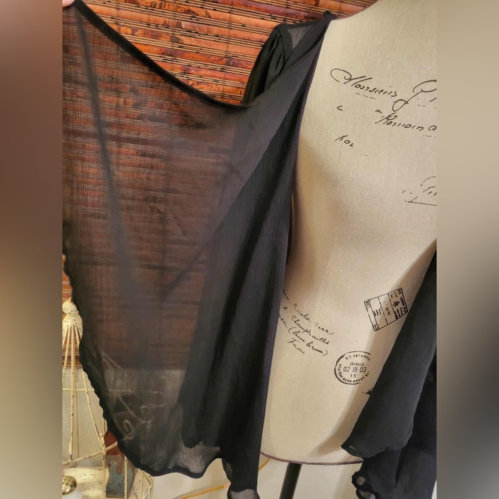Eyeshadow Black Sheer Fabric - Picture 4 of 6